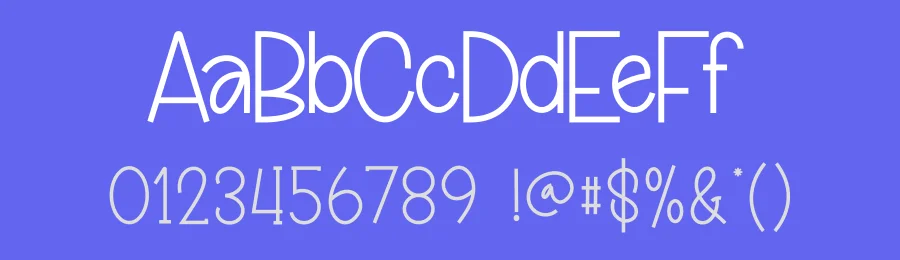 Happy June Display Font by creativeletter — Display Font — thumbnail 3