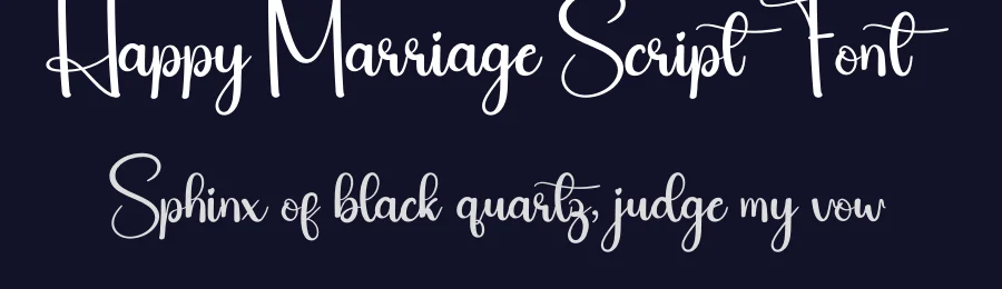 Happy Marriage Script Font by andikastudio — Script Handwritten Font — thumbnail 2