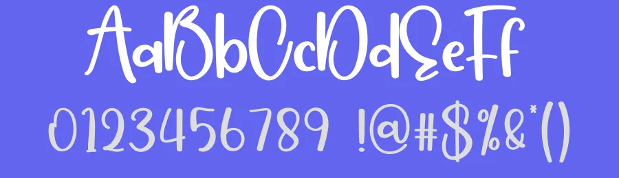 Happy Moment Display Font by creativeletter — Display Font — thumbnail 3