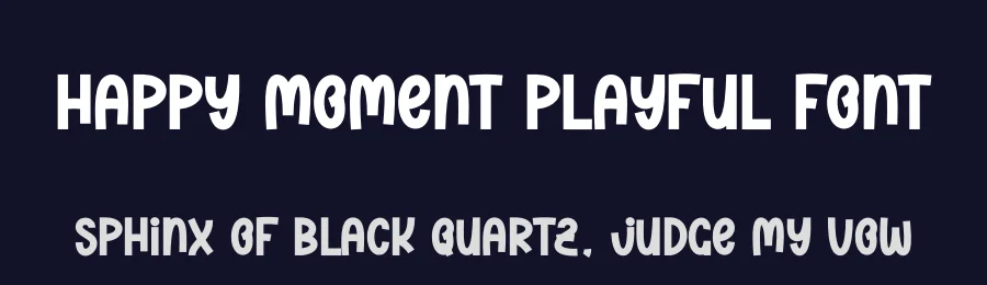Happy Moment Playful Font by creativeletter — Script Handwritten Font — thumbnail 2