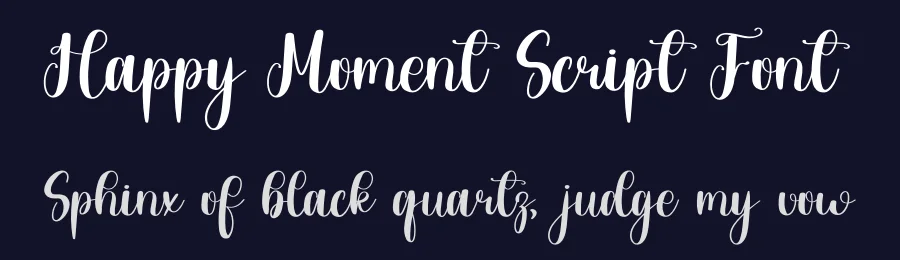 Happy Moment Script Font by inermediaSTUDIO — Script Handwritten Font — thumbnail 2