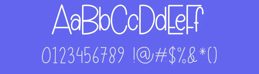 Happy Monday Display Font by creativeletter — Display Font — thumbnail 3