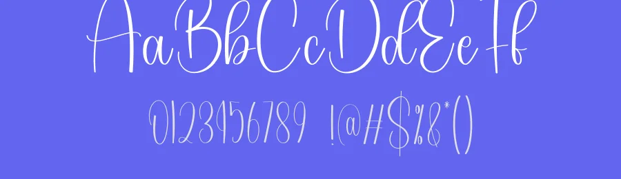Happy Newyear – Modern Handwritten Script Font by creativeletter — Script Handwritten Font — thumbnail 3
