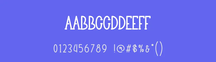 Happy Night Display Font by creativeletter — Display Font — thumbnail 3