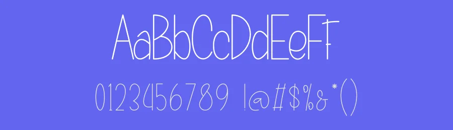 Happy Nightmed Display Font by creativeletter — Display Font — thumbnail 3