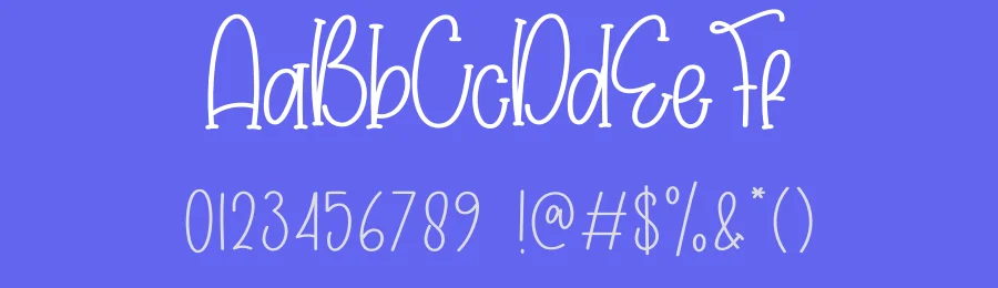 Happy Rainbow Display Font by creativeletter — Display Font — thumbnail 3