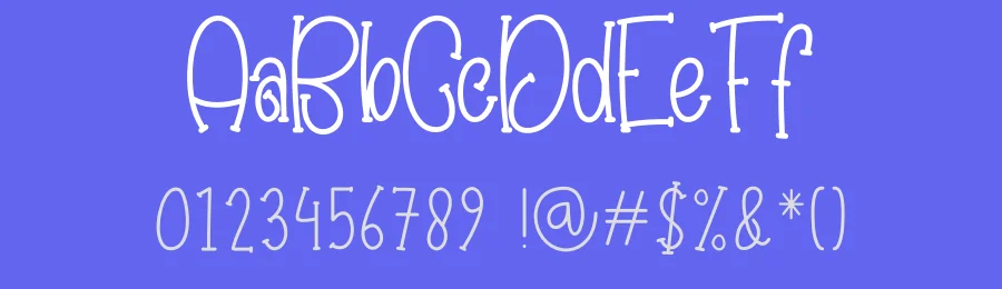 Happy Reindeer Font by creativeletter — Display Font — thumbnail 3