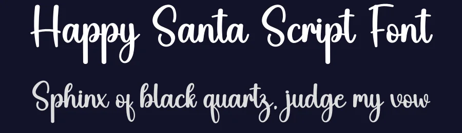 Happy Santa Script Font by andikastudio — Script Handwritten Font — thumbnail 2