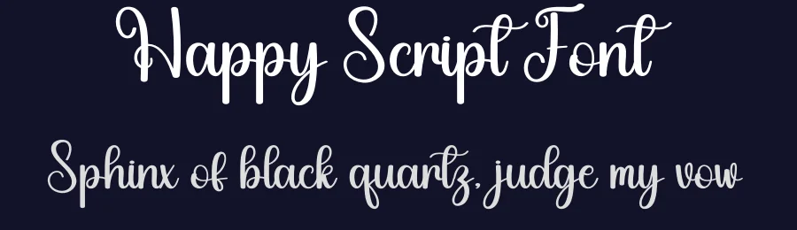 Happy Script Font by andikastudio — Script Handwritten Font — thumbnail 2