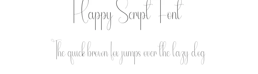 Happy Script Font by andikastudio — Script Handwritten Font