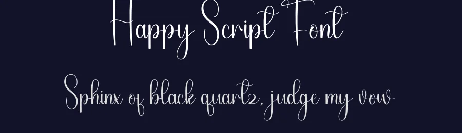 Happy Script Font by andikastudio — Script Handwritten Font — thumbnail 2