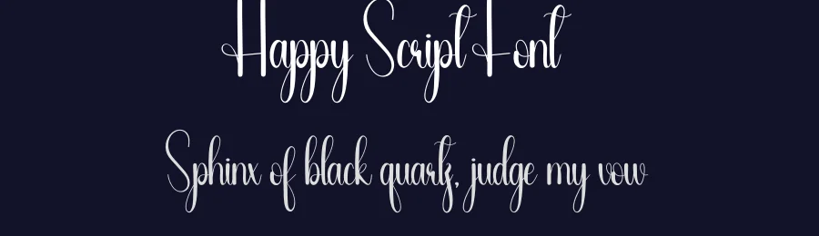 Happy Script Font by andikastudio — Script Handwritten Font — thumbnail 2