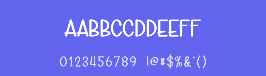 Happy Smile Display Font by andikastudio — Display Font — thumbnail 3