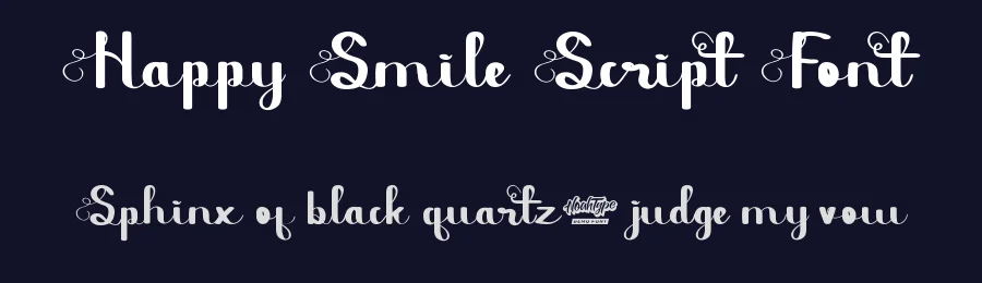 Happy Smile Script Font by noahtype — Decorative Font — thumbnail 2