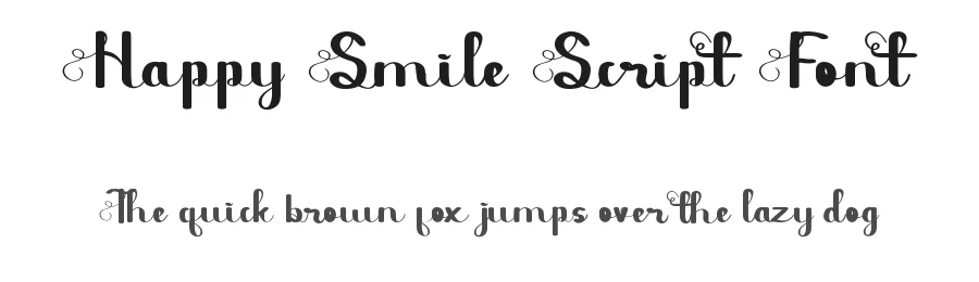 Happy Smile Script Font by noahtype β Decorative Font