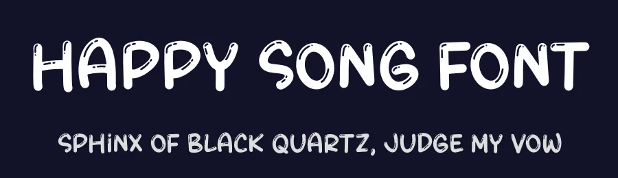 Happy Song Font by letterfabric — Script Handwritten Font — thumbnail 2