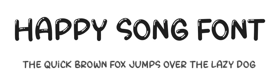 Happy Song Font by letterfabric — Script Handwritten Font