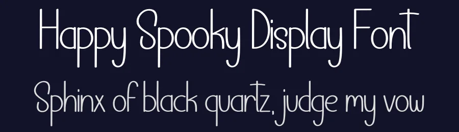 Happy Spooky Display Font by andikastudio — Display Font — thumbnail 2