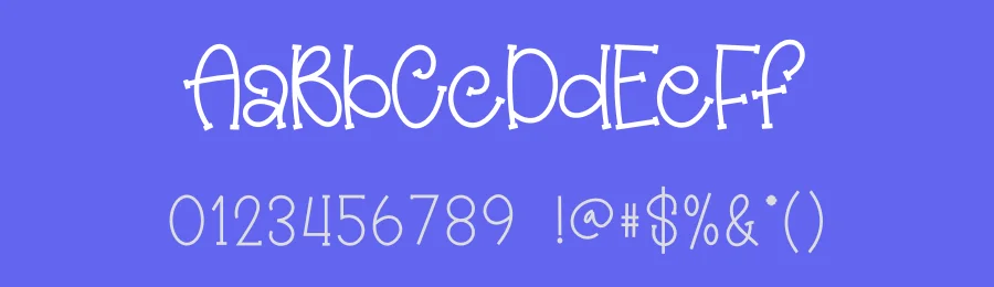 Happy Story Display Font by creativeletter — Display Font — thumbnail 3