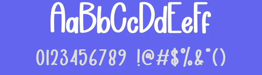 Happy Summer Display Font by creativeletter — Display Font — thumbnail 3