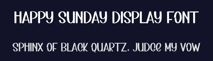 Happy Sunday Display Font by inermediaSTUDIO — Script Handwritten Font — thumbnail 2