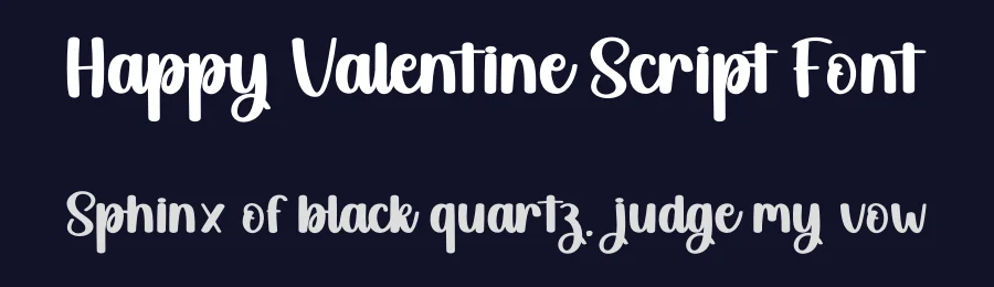 Happy Valentine Script Font by andikastudio — Script Handwritten Font — thumbnail 2