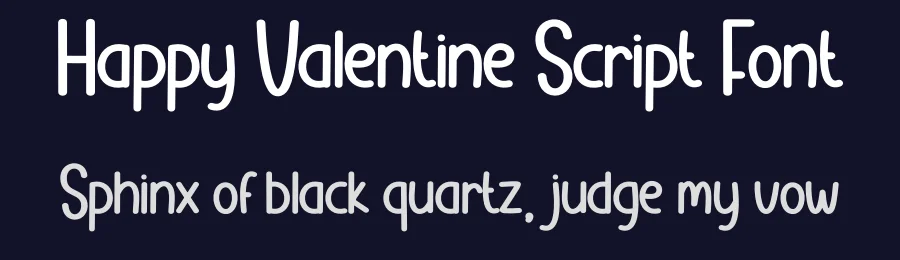 Happy Valentine Script Font by creativeletter — Display Font — thumbnail 2