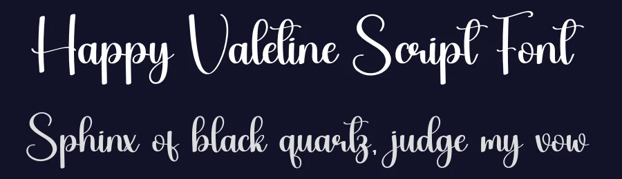Happy Valetine Script Font by creativeletter — Script Handwritten Font — thumbnail 2