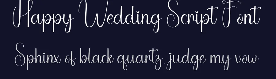 Happy Wedding Script Font by andikastudio — Script Handwritten Font — thumbnail 2
