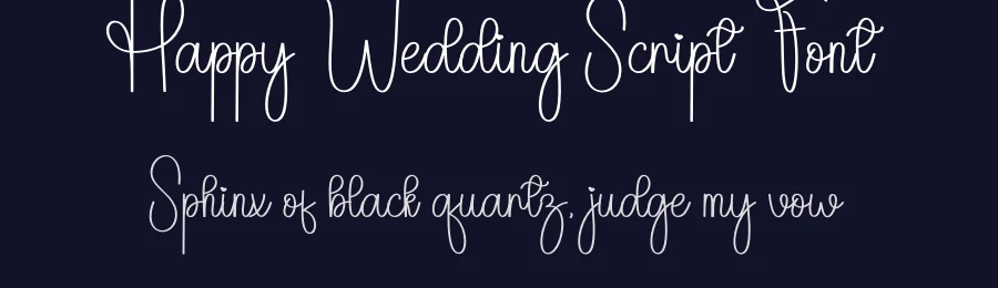 Happy Wedding Script Font by andikastudio — Script Handwritten Font — thumbnail 2