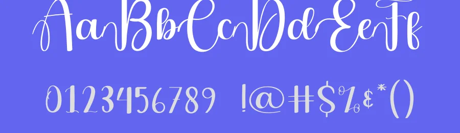 Happy Wedding Script Font by creativeletter — Script Handwritten Font — thumbnail 3