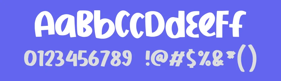 Happy Winter Display Font by Nadiratype — Decorative Font — thumbnail 3