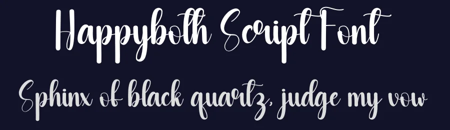 Happyboth Script Font by andikastudio — Script Handwritten Font — thumbnail 2