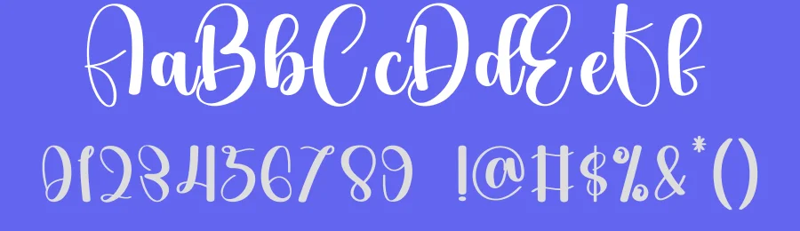 Happyday Calligraphy Font by creativeletter — Script Handwritten Font — thumbnail 3