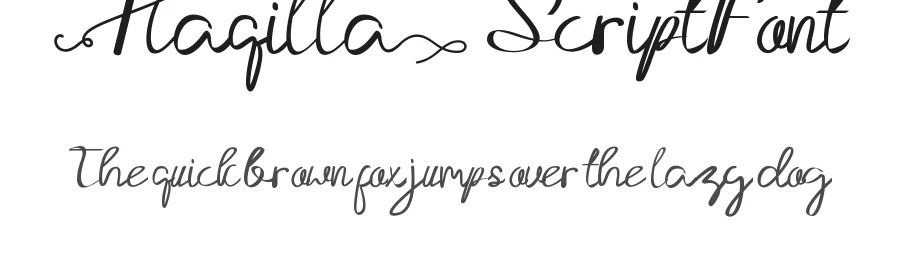Haqilla Script Font by inermediaSTUDIO — Script Handwritten Font