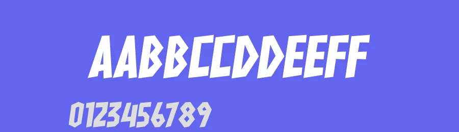 Hardliners Display Font by 99designs — Display Font — thumbnail 3
