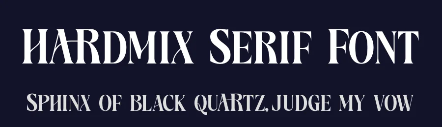 Hardmix Serif Font by timelesstype.co — Serif Font — thumbnail 2