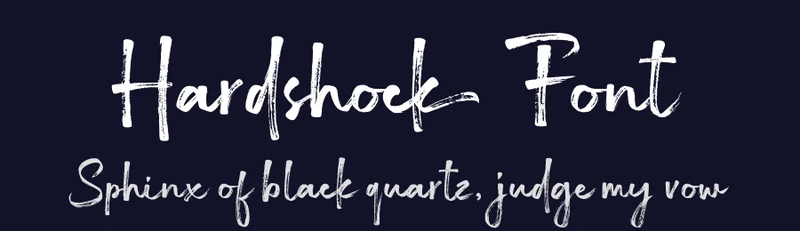 Hardshock Font by Subectype Studio — Script Handwritten Font — thumbnail 2