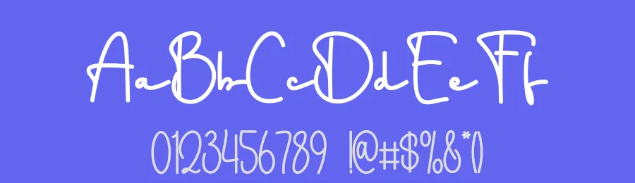 Harish – Simple Handwritten Font by freshtypeink — Script Handwritten Font — thumbnail 3