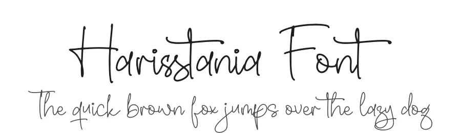 Harisstania Font by perspectype — Script Handwritten Font