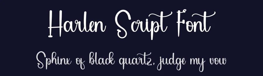 Harlen Script Font by inermediaSTUDIO — Script Handwritten Font — thumbnail 2