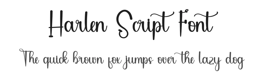 Harlen Script Font by inermediaSTUDIO — Script Handwritten Font