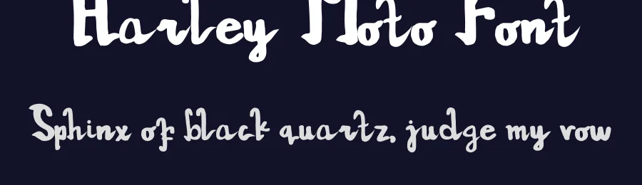 Harley Moto Font by inermediaSTUDIO — Display Font — thumbnail 2