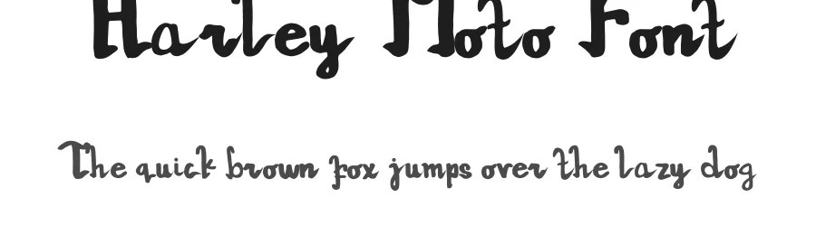 Harley Moto Font by inermediaSTUDIO — Display Font
