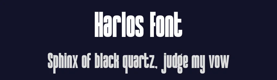 Harlos Font by Funtype — Decorative Font — thumbnail 2