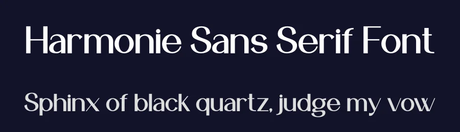 Harmonie Sans Serif Font by MasyafiStudio — Serif Font — thumbnail 2