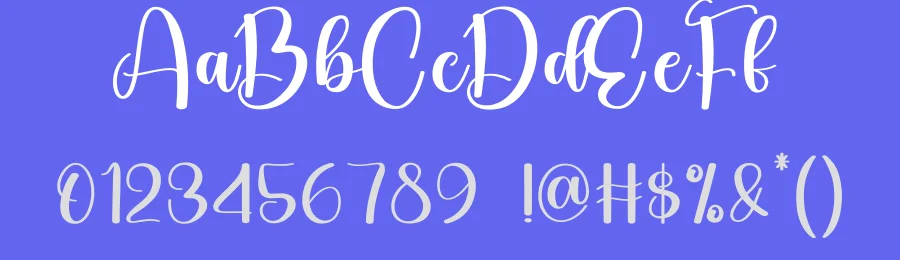 Harmony Calligraphy Font by creativeletter — Script Handwritten Font — thumbnail 3
