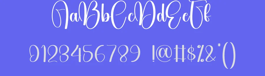 Harmony Calligraphy Script Font by creativeletter — Script Handwritten Font — thumbnail 3