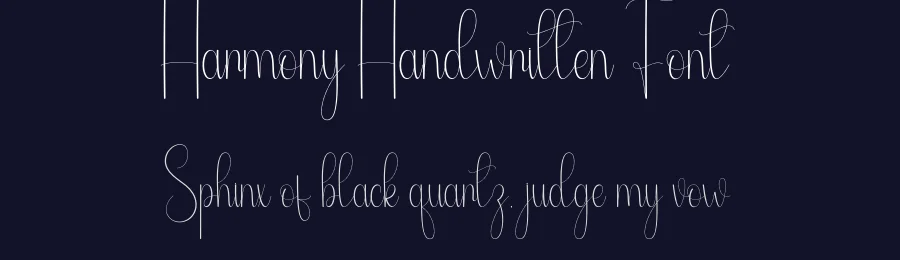 Harmony Handwritten Font by andikastudio — Script Handwritten Font — thumbnail 2