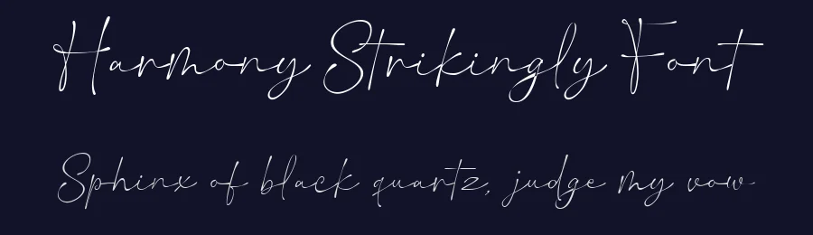 Harmony Strikingly Font by letterflystudio — Script Handwritten Font — thumbnail 2